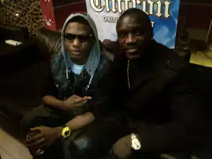 Akon Performs at Wizkid’s NYC concert